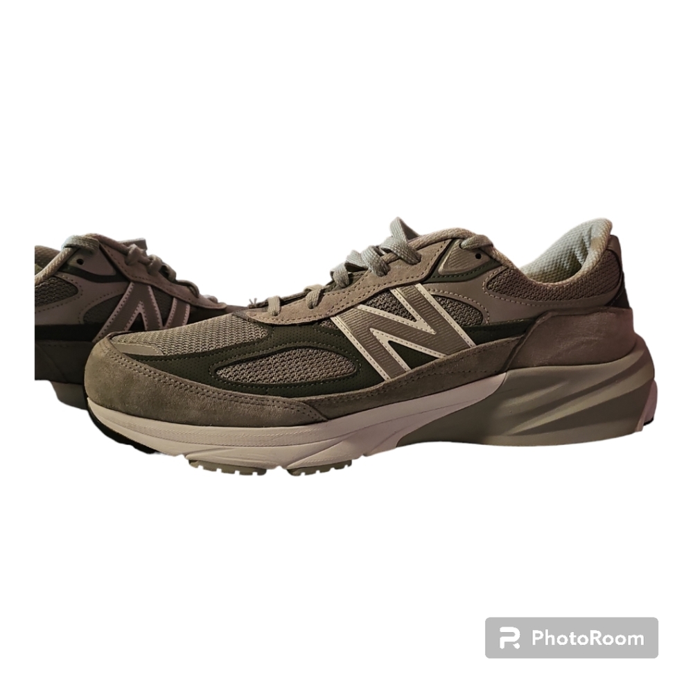 EUC New Balance 990v6 gray running shoes, size 14EEEE. - Picture 7 of 10
